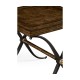 Large Hammered Iron Side Table