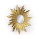 Small Gilded Sunburst Mirror