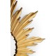 Small Gilded Sunburst Mirror