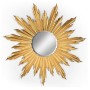 Small Gilded Sunburst Mirror