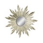Small Silver Sunburst Mirror