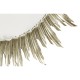 Large silver sunburst mirror