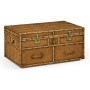 Travel Trunk Style Coffee Games Table
