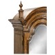Queen Anne Pollard Bureau Cabinet with Mirrored Doors