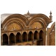 Queen Anne Pollard Bureau Cabinet with Mirrored Doors