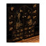 Queen Anne Walnut Bureau with Chinoiserie Interior & Mirrored Doors