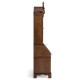 Queen Anne Walnut Bureau with Chinoiserie Interior & Mirrored Doors