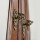 Queen Anne Walnut Bureau with Chinoiserie Interior & Mirrored Doors