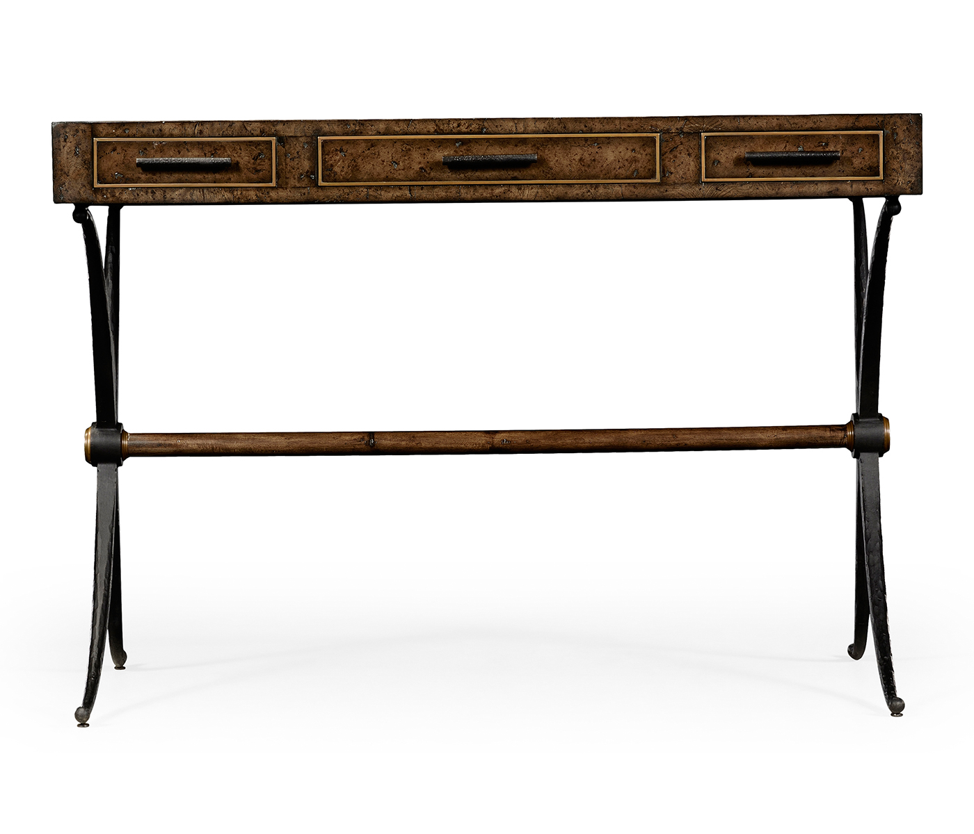 Hammered Iron Writing Table