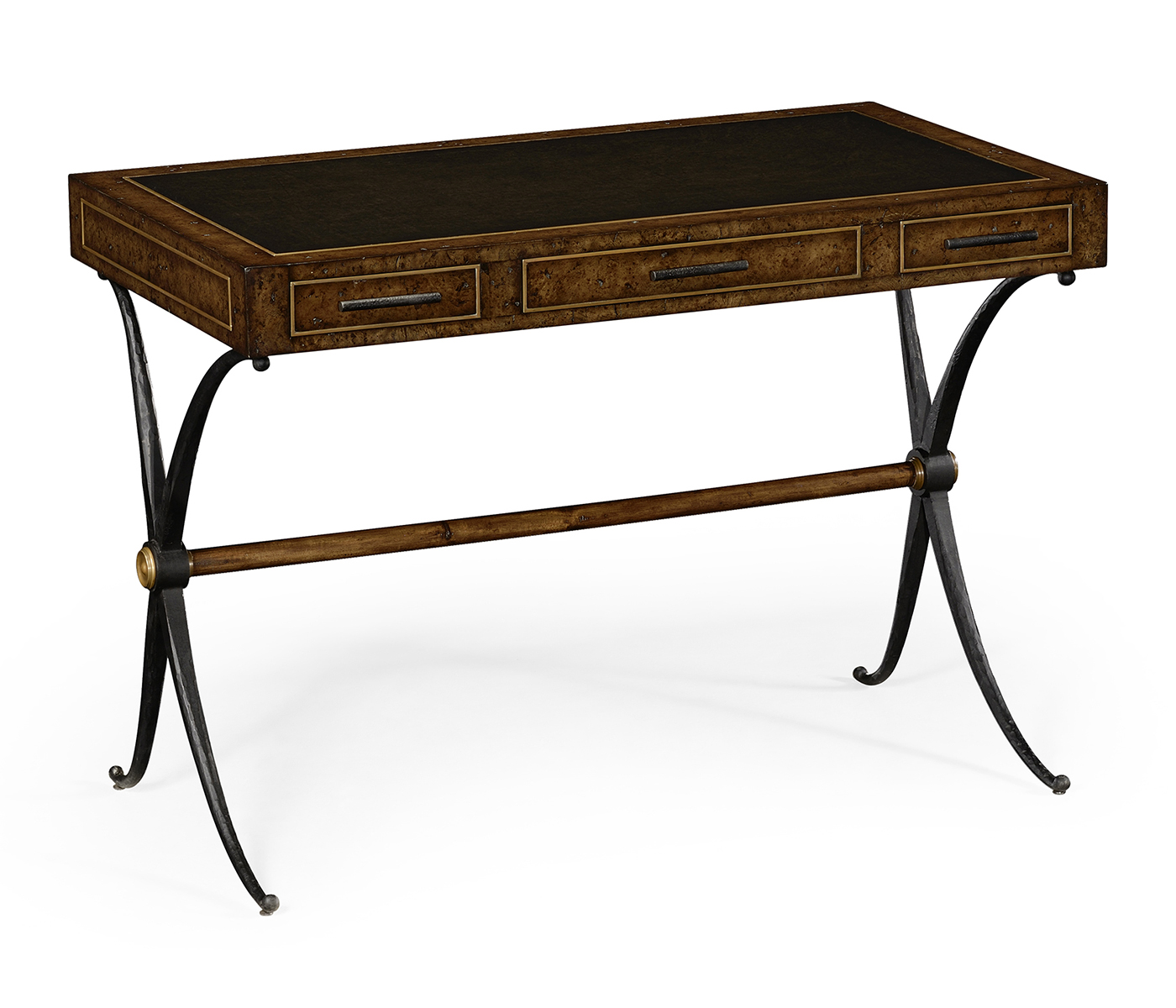 Hammered Iron Writing Table