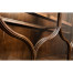 Large Gothic Walnut China Cabinet