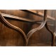 Large Gothic Walnut China Cabinet