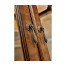 Large Gothic Walnut China Cabinet