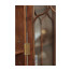 Large Gothic Walnut China Cabinet
