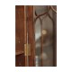 Large Gothic Walnut China Cabinet