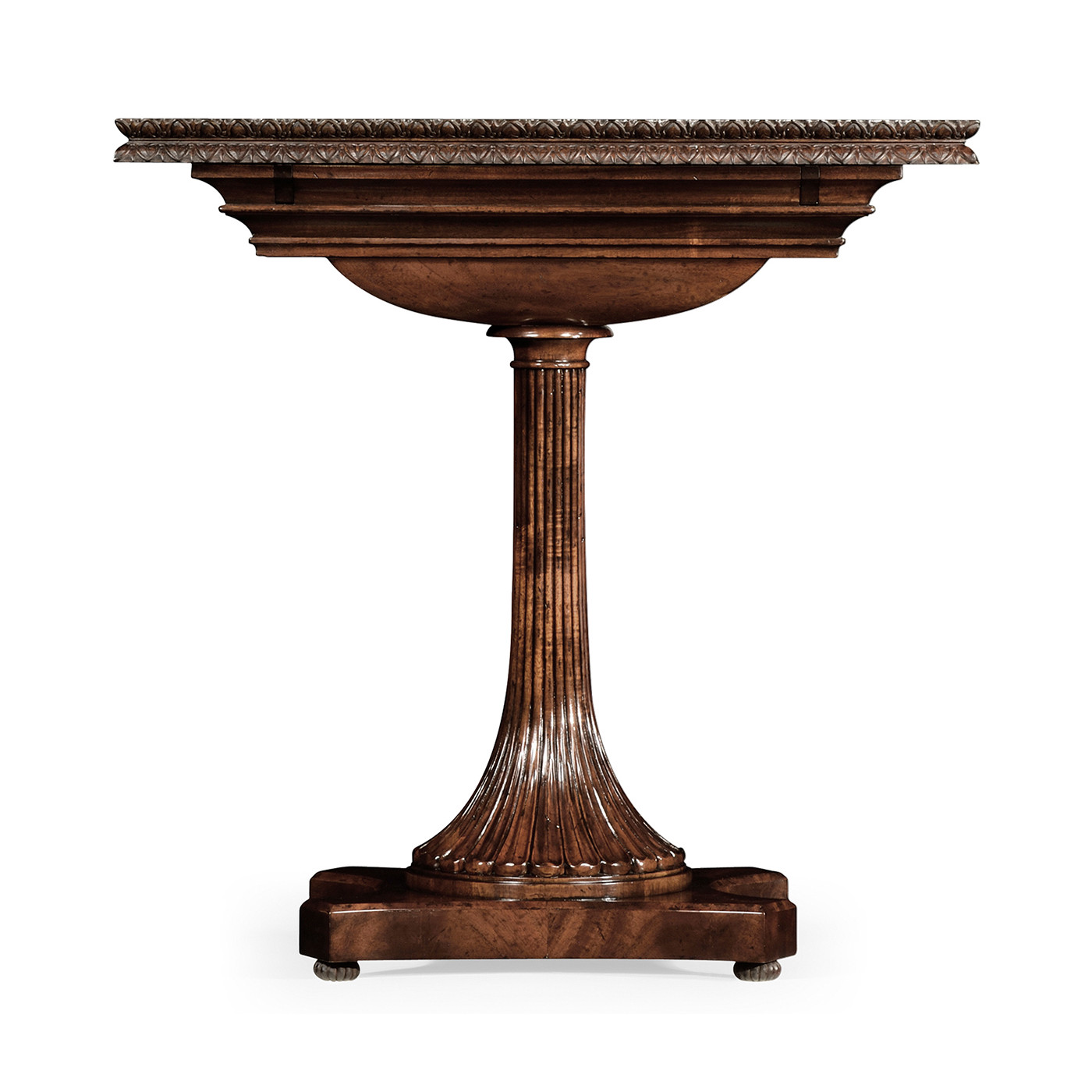 William IV Mahogany Games Table with Secret Storage