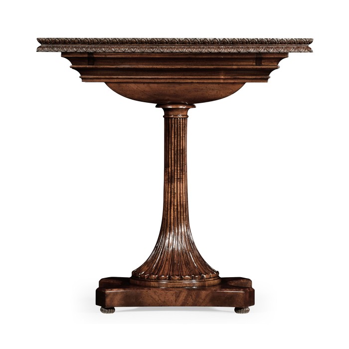 William IV Mahogany Games Table with Secret Storage