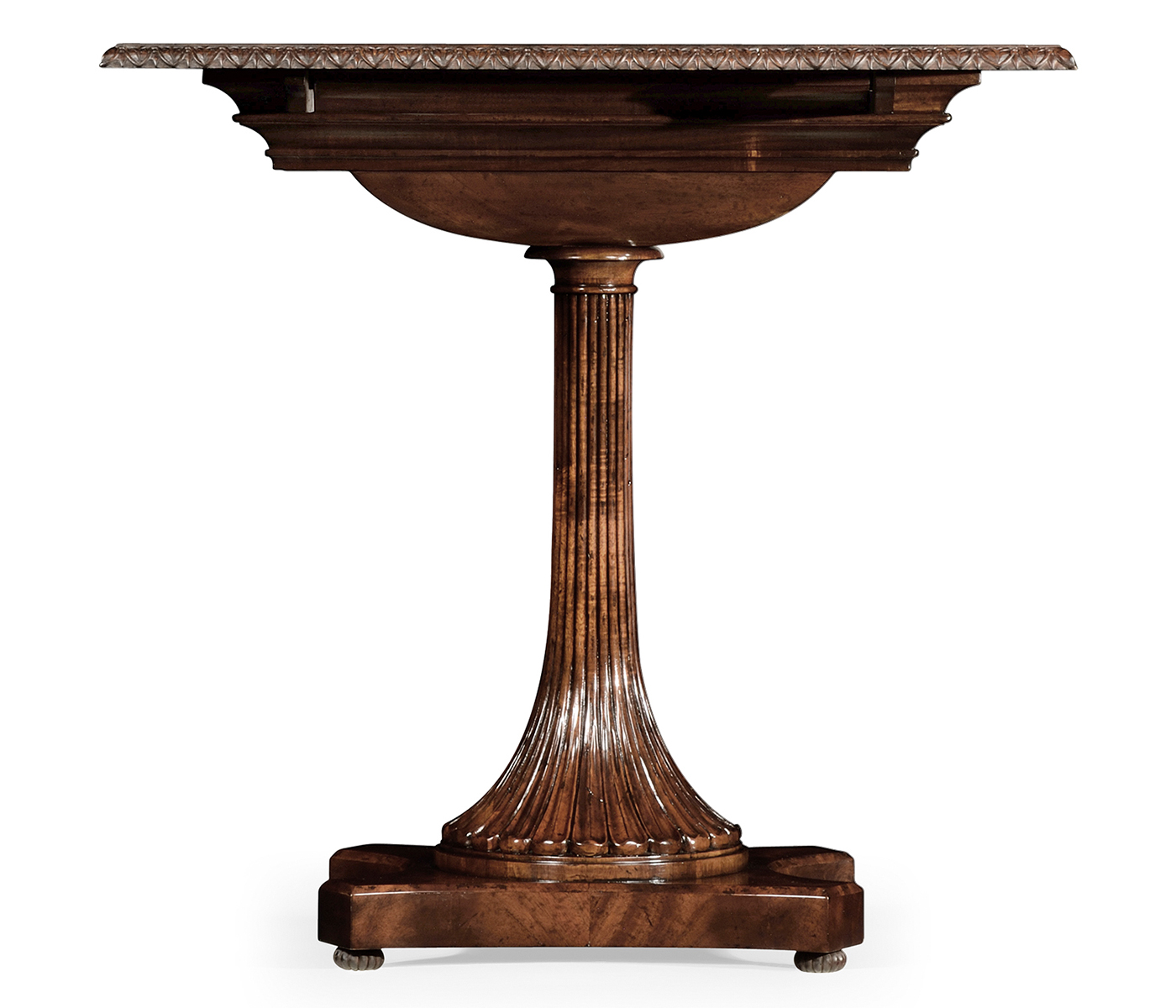 William IV Mahogany Games Table with Secret Storage