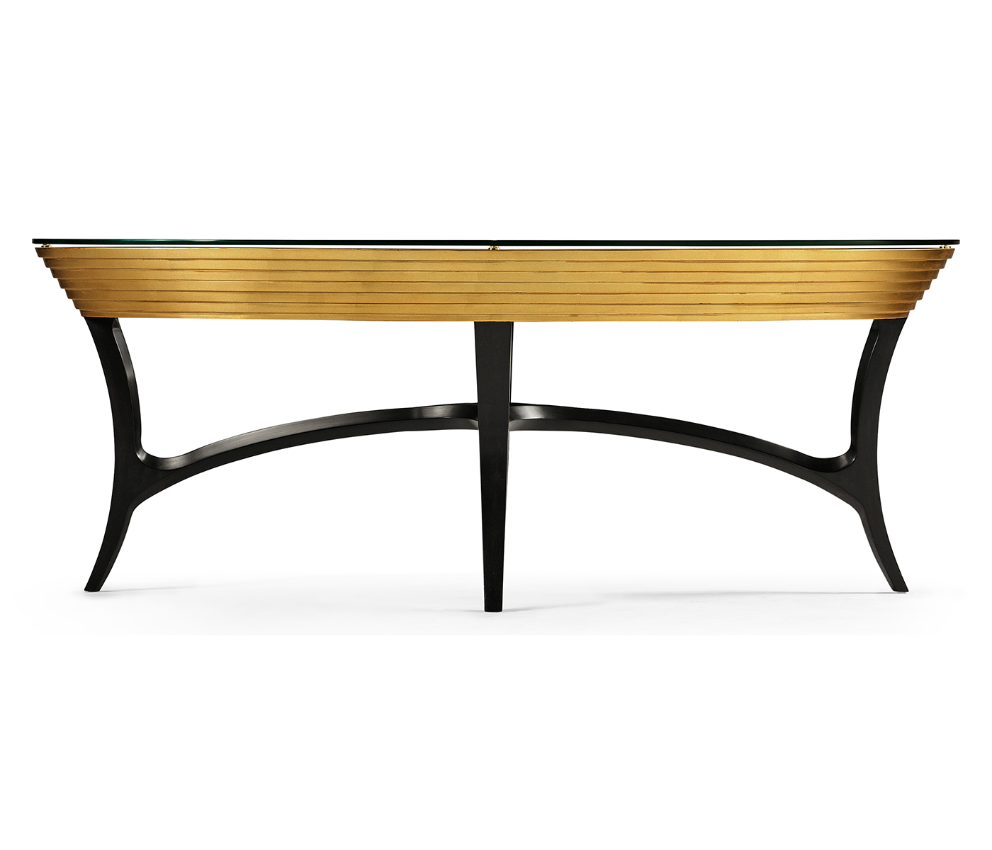 Stepped Gilded Coffee Table