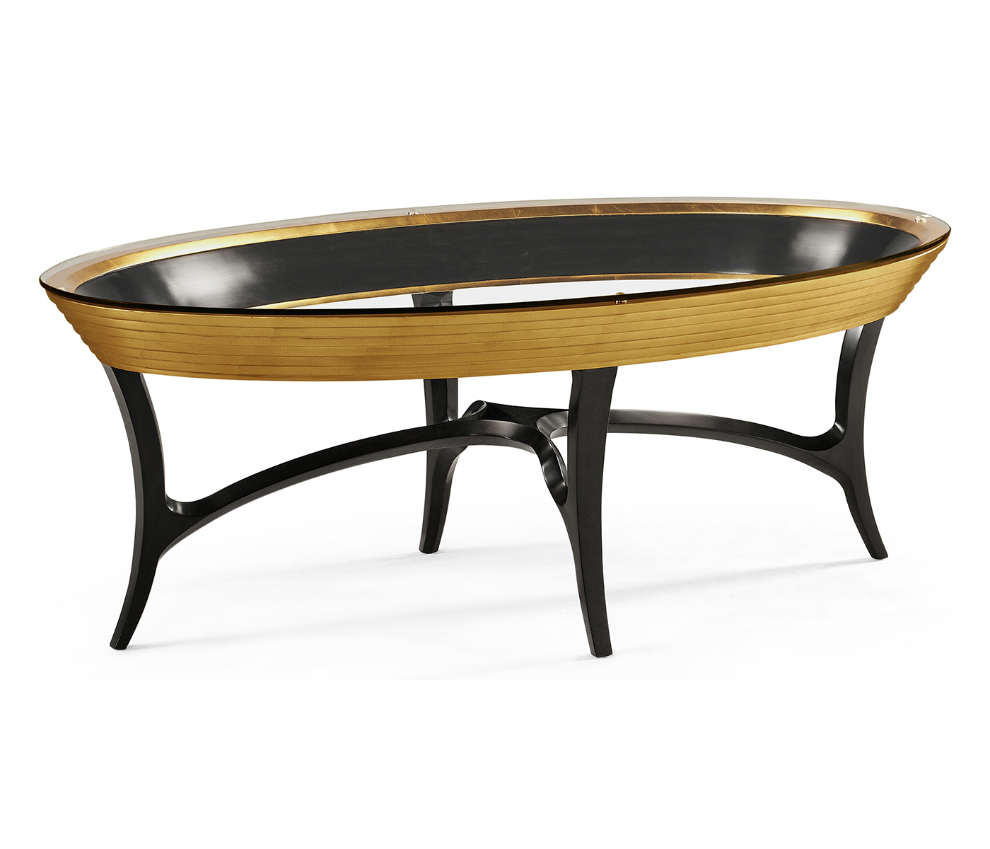 Stepped Gilded Coffee Table