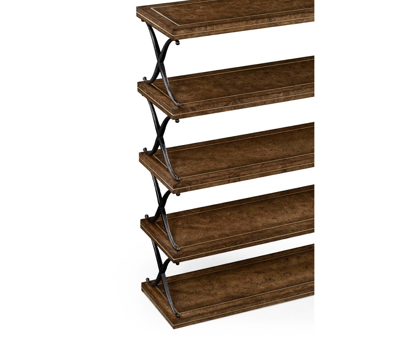 Hammered Iron Six Tier Étagère