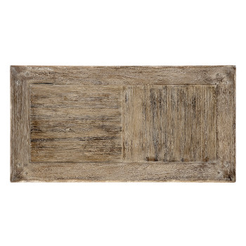 Limed oak side table