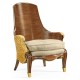 Empire Style Winged Chair