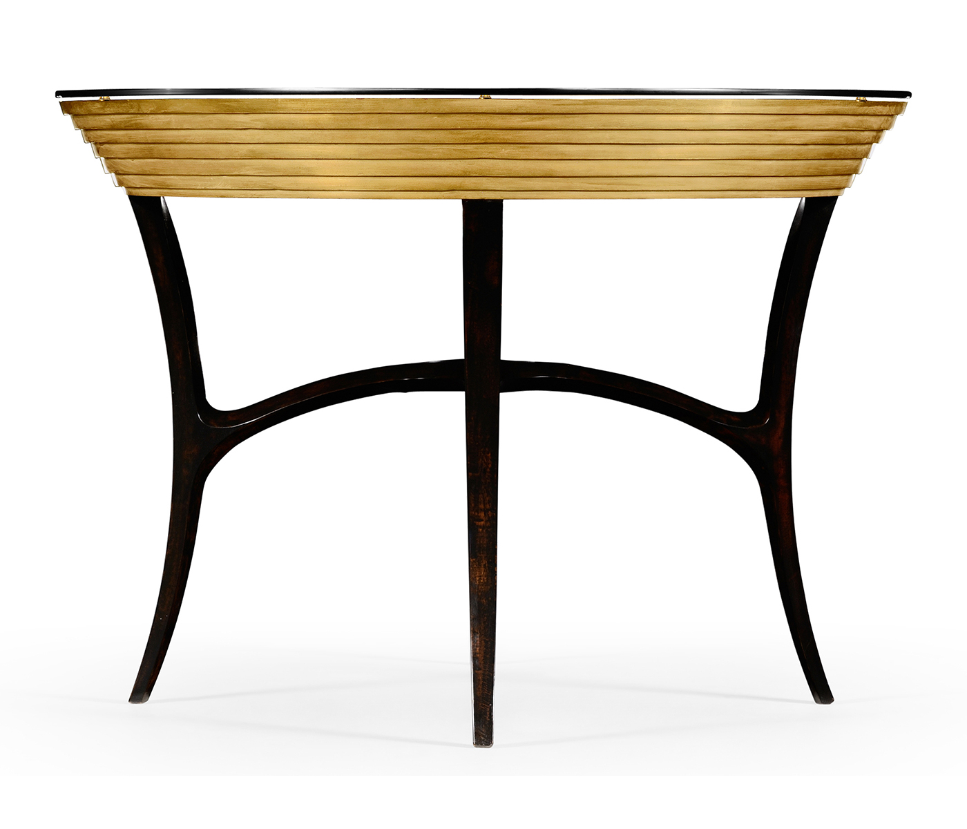 Stepped Gilded Circular Centre Table