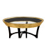 Stepped Gilded Circular Centre Table