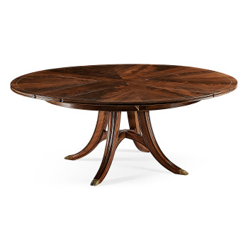 Mahogany Round Dining Table 59