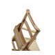 Rustic Light Driftwood Church Dining Arm Chair