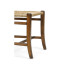Rustic Walnut Church Dining Side Chair
