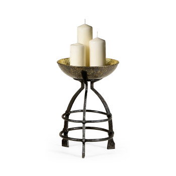 Wrought Iron Candle Stand