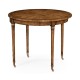 Walnut Flip-Top Demilune Breakfast Table 36
