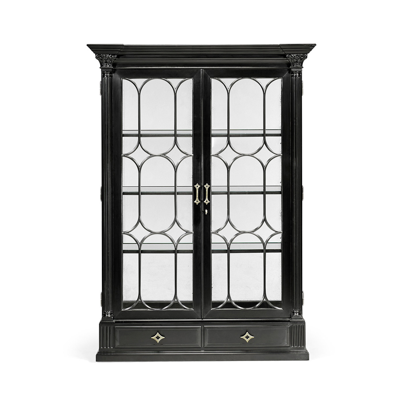Madison Corinthian Column Display Cabinet