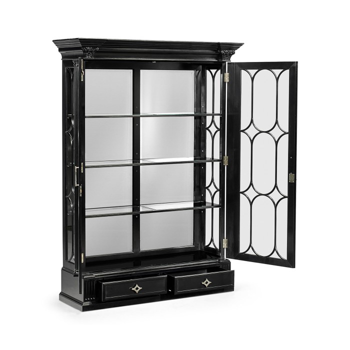 Madison Corinthian Column Display Cabinet
