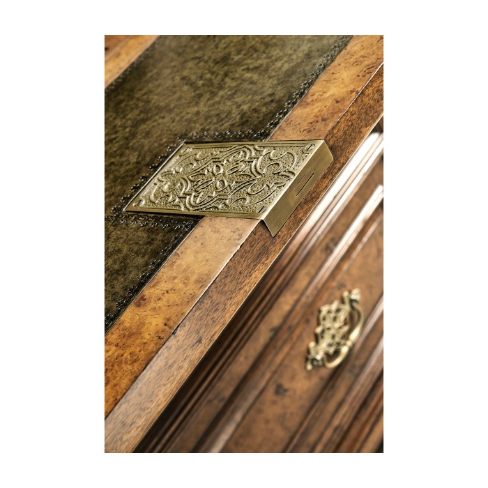 Queen Anne Pollard Bureau Cabinet (Base)