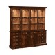 Buckingham Triple Mahogany Display Cabinet