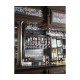 Complete Linenfold Natural Oak Home Bar