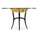 Stepped Gilded Circular Dining Table 48