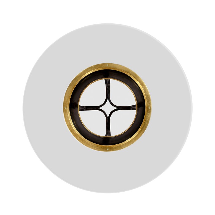 Stepped Gilded Circular Dining Table 48