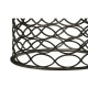Interlaced Bronze & Glass Dining Table 48