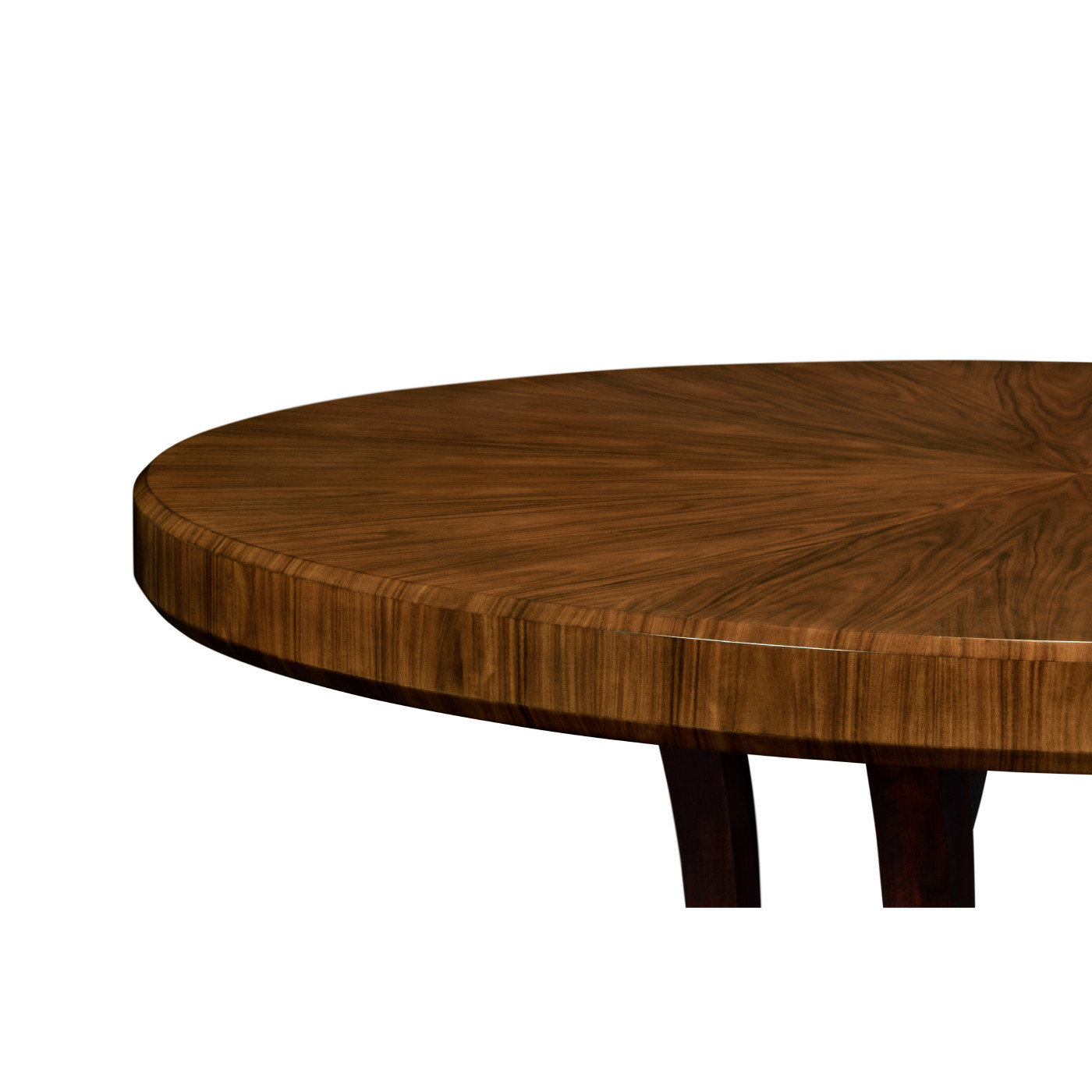 Art Deco Satin Round Dining Table 54