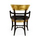 Stepped Gilded Dining Arm Chair