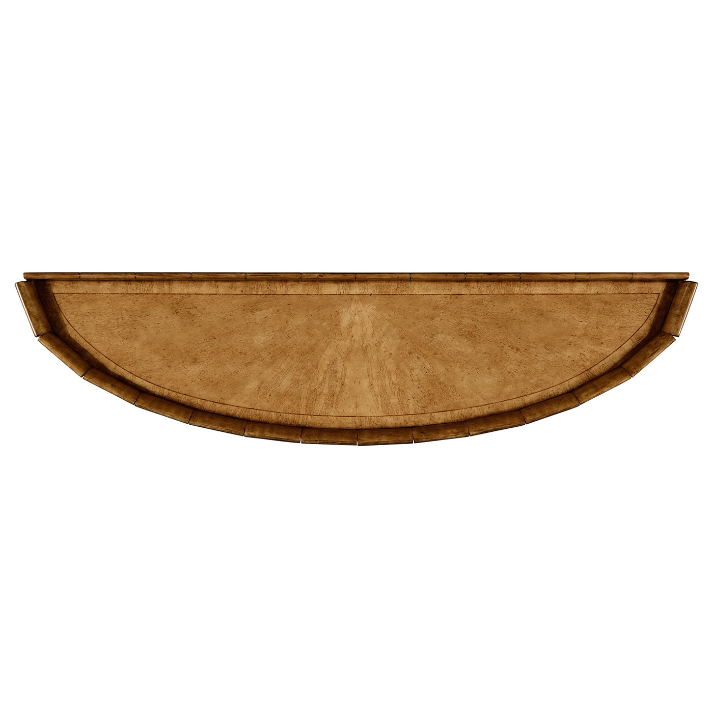 Moorish demilune console (Masur birch light)