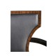 Full Back Art Deco High Lustre Santos Dining Arm Chair