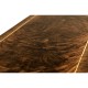 Dark Crotch Walnut Narrow Console