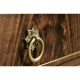 Dark Crotch Walnut Narrow Console