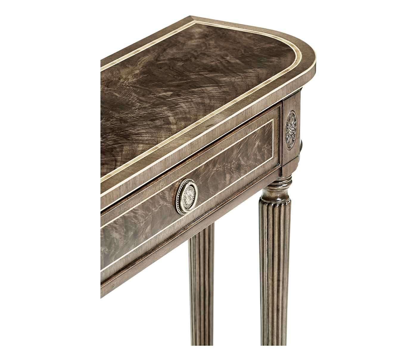 Regency Bleached Mahogany Console Table