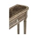 Regency Bleached Mahogany Console Table